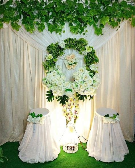 backdrop lamaran surabaya dekorasi pernikahan pernikahan dekorasi
