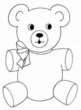 Teddy Bear Coloring Pages Mewarnai Disimpan Dari sketch template