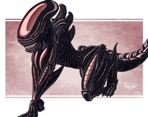 rule 34 alien franchise all fours breasts claws color female female