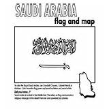 Saudi Arabia Coloring Crayola Pages sketch template