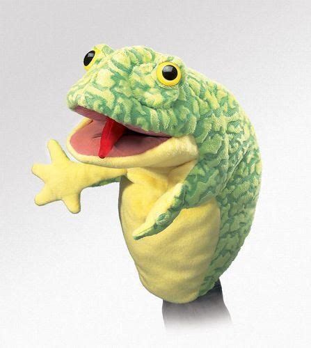 folkmanis frog stage puppet stage puppet  puppets puppets  kids frog puppet