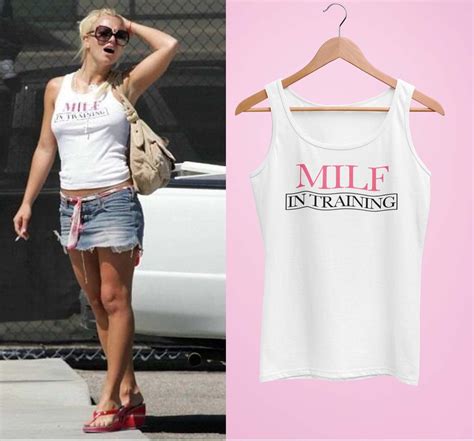 Milf In Training Britney Spears Britney Meme Shirt Tank Etsy India