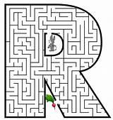 Doolhof Maze Mazes Labyrinth Labirint Laberintos Lettere Labirinti Alphabet Alfabeto Labirinto Pianetabambini Puzzel Litere Basketball Colorat Shaped Rabbit Puzzels Printactivities sketch template