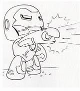 Iron Lego Man Coloring Pages Printable Funny Flying Hulkbuster sketch template