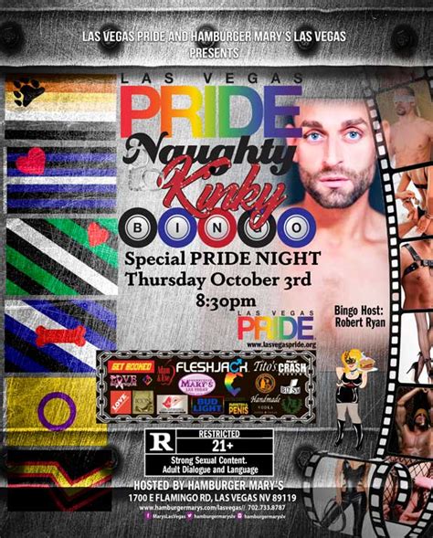Pride Naughty Kinky Bingo Las Vegas Pride