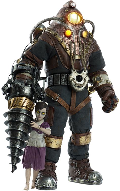 Bioshock Subject Delta And Little Sister Sixth Scale