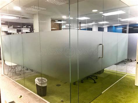 glass partitions at linear investments ltd westminster london
