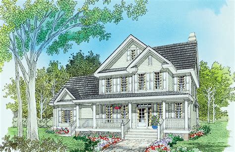 country house plans traditional home plan  bedroom home