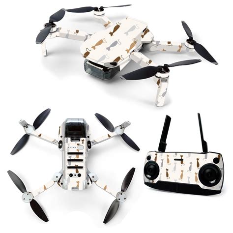 patterns skin  dji mavic mini portable drone quadcopter protective durable  unique
