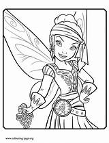 Pirate Fairy Coloring Iridessa Pages Garden Tinkerbell Colouring Disney Movie Fairies Kids Printable Fun Sheet Tinkelbell Color Upcoming Colorings Print sketch template