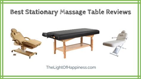 8 Best Stationary Massage Tables Plus 1 To Avoid 2020 Buyers Guide