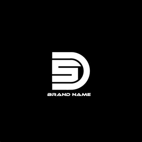 premium vector logo   brand called sd
