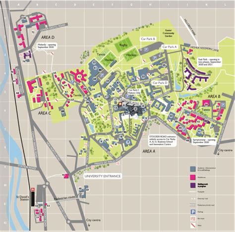 streatham campus map accommodation university  exeter