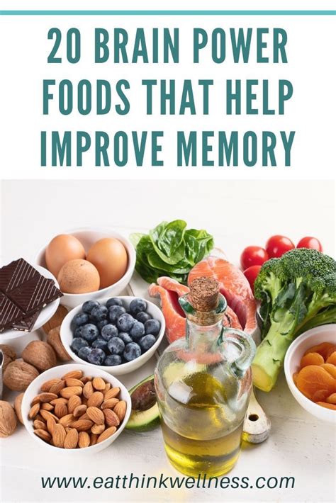 20 Brain Power Foods That Help Improve Memory Foods That Help Memory