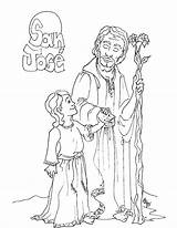 Coloring Joseph St Saint Para Colorear Pages Catholic Kids Dibujo Jose San Carpenter Saints Dibujos Clipart Imagenes Color Triumph Choose sketch template