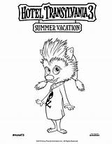 Transylvania Hotel Coloring Pages Printable Winnie Print Size Kids sketch template