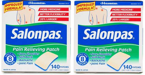 salonpas pain relieving patch  patches pack   walmartcom
