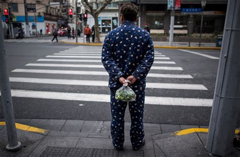 chinese city cracks down on pajamas in public uncivilized behavior