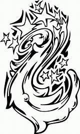 Coloring Pages Graffiti Tattoo Designs Funky Stars Printable Swirl Star Swirls Print Adult Color Coloring4free Colouring Cliparts Galaxy Swag Drawing sketch template