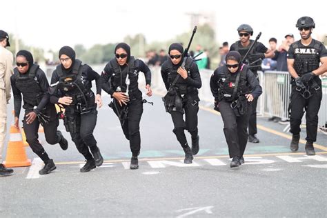 uae news dubai police reveals   women swat squad