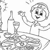 Passover Coloring Pages Seder Plate Printable First Color Getcolorings Getdrawings Kids Drawing sketch template