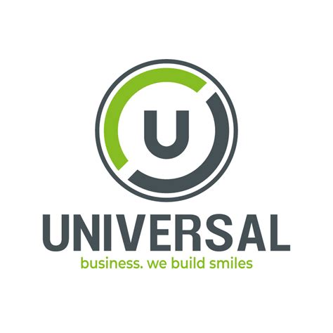 universal logo  letter pikvector