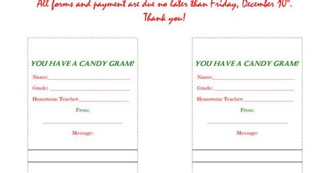 top  christmas candy gram template  diet  healthy recipes