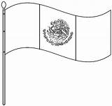 Bandera Banderas Mexicana 3jpg Escudo sketch template