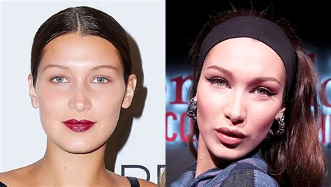 bella hadid says she had a fat face and ‘insecurities a teen hollywood