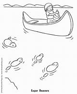 Coloring Summer Kids Pages Season Sketch Kayak Color Canoeing Lake Canoe Drawing Seasons Getdrawings Activity Honkingdonkey Paintingvalley Getcolorings Popular sketch template