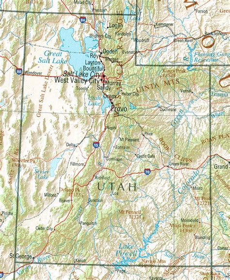 utah maps perry castaneda map collection ut library