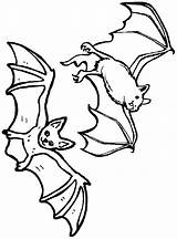 Coloring Pages Animals Nocturnal Flying Bats Animal Printable Color Clipart Clip Kids Bat Cliparts Nighttime Sheets Library Omalovanky sketch template