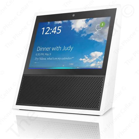 amazon echo show st generation smart speaker white bcehqtg mwwb  ebay