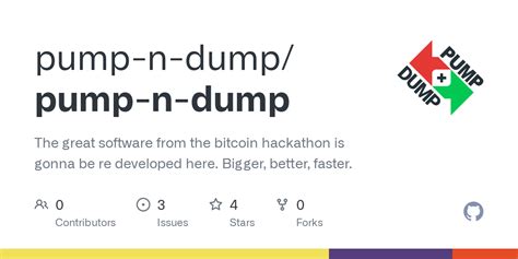 github pump n dump pump n dump the great software from the bitcoin