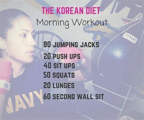 The Korean Diet Morning Workout The Perfect Start In Your Day