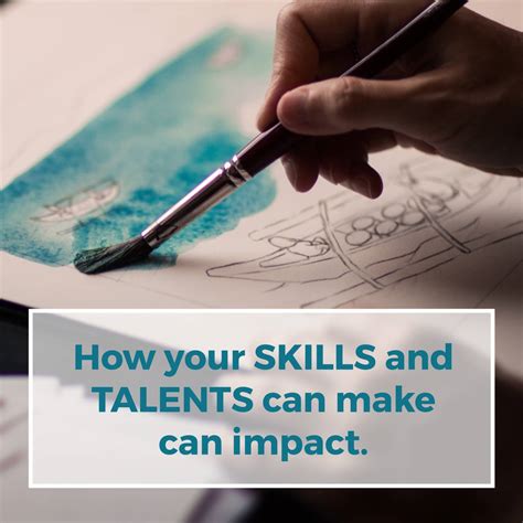 skills  talents    impact fruitfully living