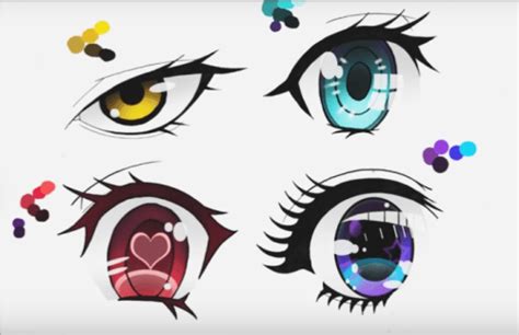 tutorial cara menggambar mata anime kaskus