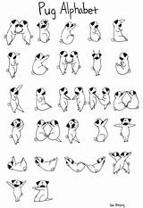 Pug Coloring Alphabet Pages Pugs Cute Humpug Bah Updated Print Doug Tattoo Funny Kids Choose Board Mandala Life Tattoos sketch template