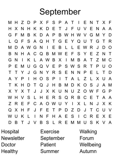 september word search wordmint