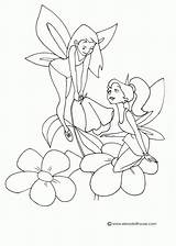 Coloring Fairy Pages Flower Popular Library Clipart Coloringhome Cartoon sketch template