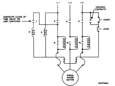 part winding motor wiring diagram wiring diagram  schematic