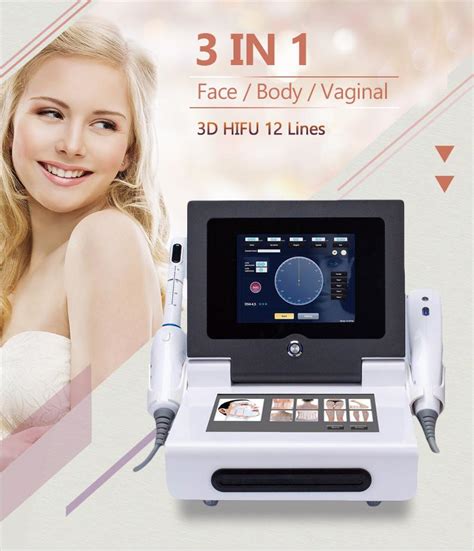 Non Surgical Hifu Face Lift Treatment 3d Slimming Anti Wrinkles Machine