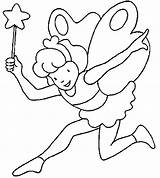 Coloring Pages Fairy Cartoon Clipart Fairies Drawing Colouring Clip Fee Malvorlagen Gif sketch template
