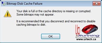 solved bitmap disk cache failure  disk  full   cache
