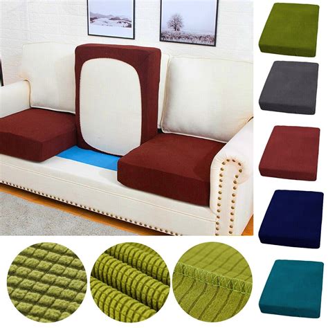 seat sofa cushion cover stretchy couch slipcovers replacement protector ebay