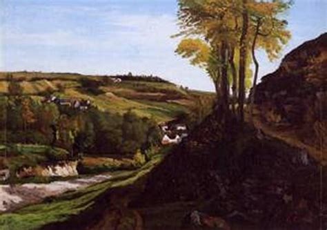 Valley Of Ornans 1858 By Gustave Courbet