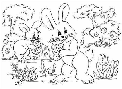 printable easter egg coloring pages  kids