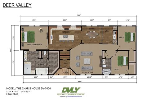 deer valley series charis house dv  built  deer valley homebuilders floor plans