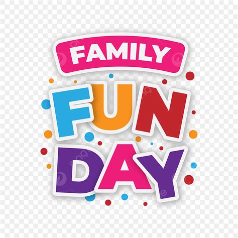 family fun day png vector psd  clipart  transparent