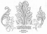 Acanthus Leaf Leaves Drawing Morris William Drawings Architecture Scroll Sketch Ornament Gurneyjourney Louis Wallpaper Ornaments Victorian Designs sketch template